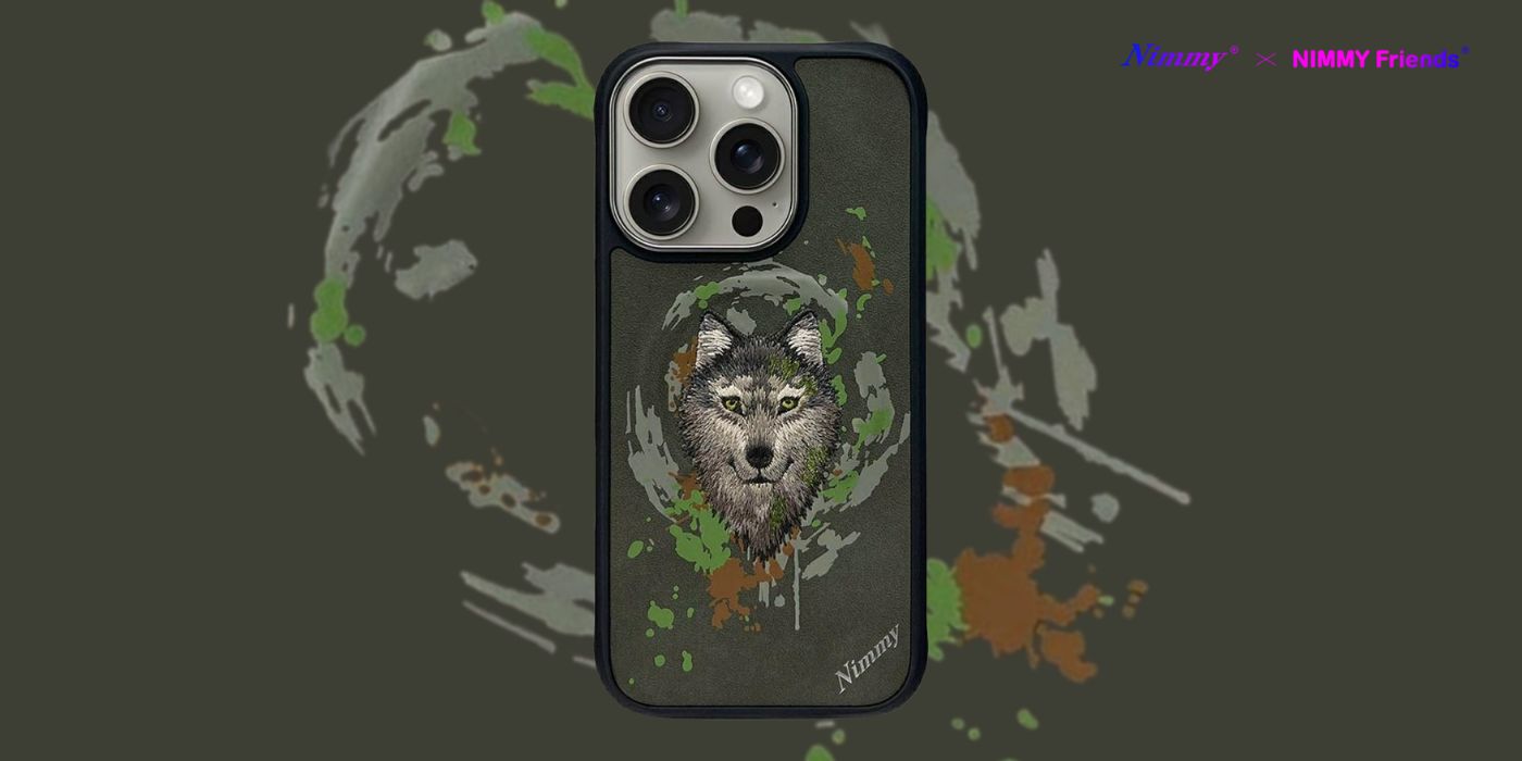 Nimmy Wolf MagSafe dėklas Apple iPhone 16 Pro pilkos spalvos aprašymas - Prekės nuotrauka Nimmy Wolf MagSafe dėklas Apple iPhone 16 Pro pilkos spalvos aprašymas - Prekės nuotrauka