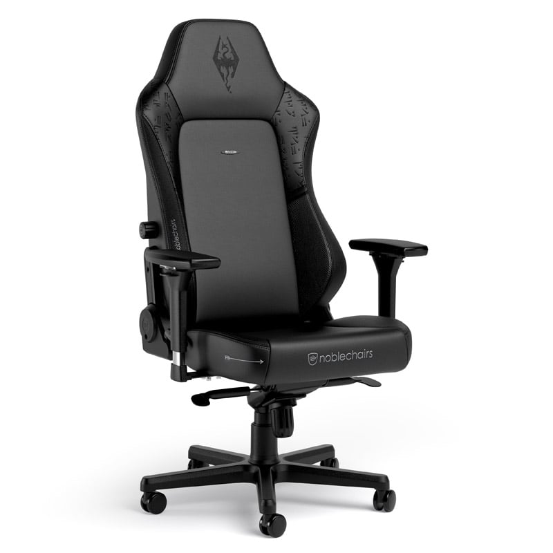 noblechairs HERO žaidimų kėdė – The Elder Scrolls V: Skyrim 10th Anniversary Edition aprašymas - Prekės nuotrauka
