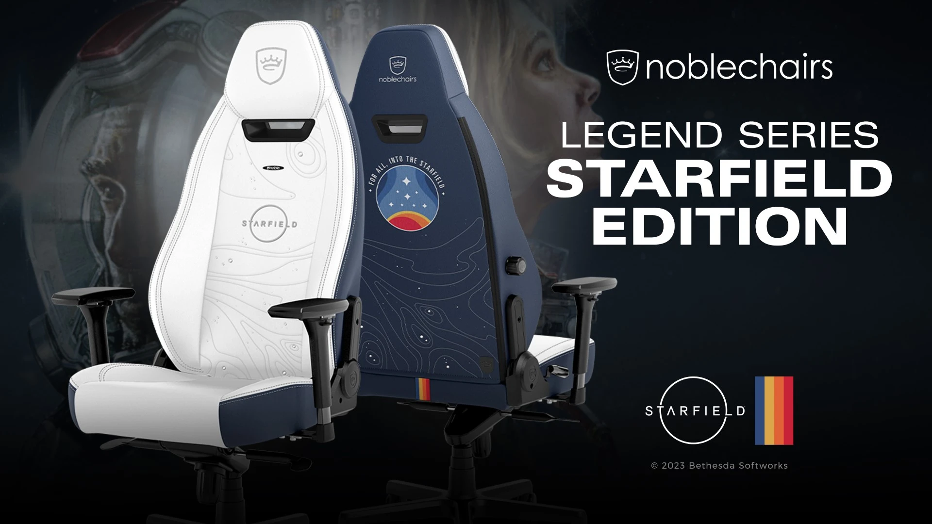 noblechairs LEGEND Gaming Chair – Starfield Edition aprašymas - Prekės nuotrauka