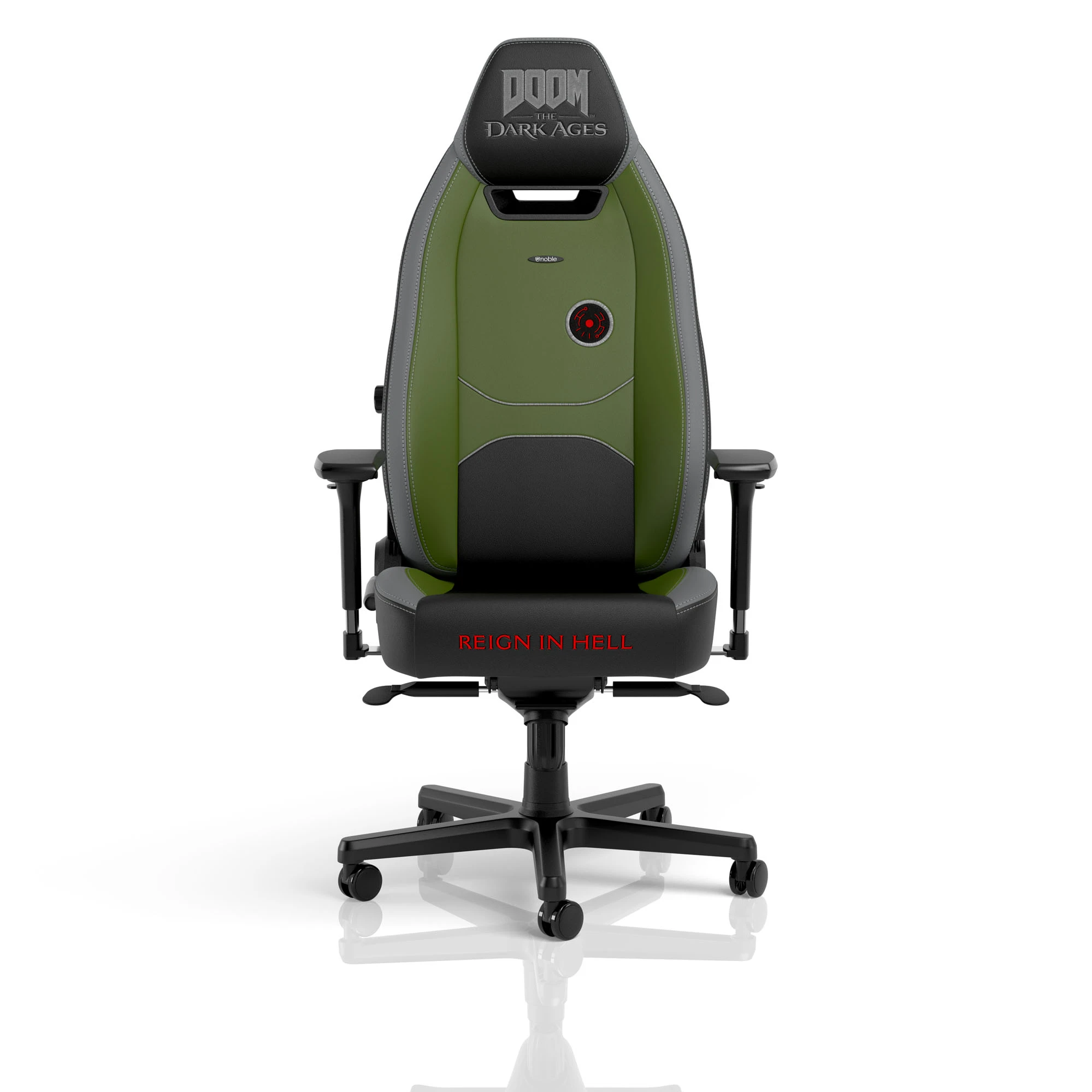 noblechairs LEGEND Gaming Chair – DOOM: The Dark Ages Edition aprašymas - Prekės nuotrauka