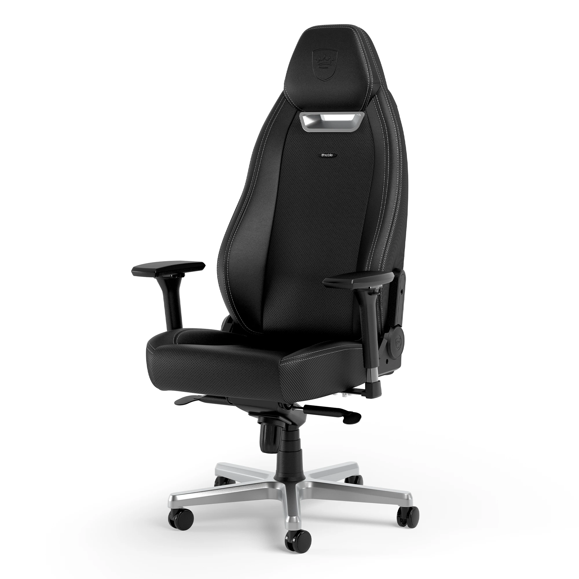 „noblechairs LEGEND“ žaidimų kėdė – „Sidabrinis“ leidimas aprašymas - Prekės nuotrauka