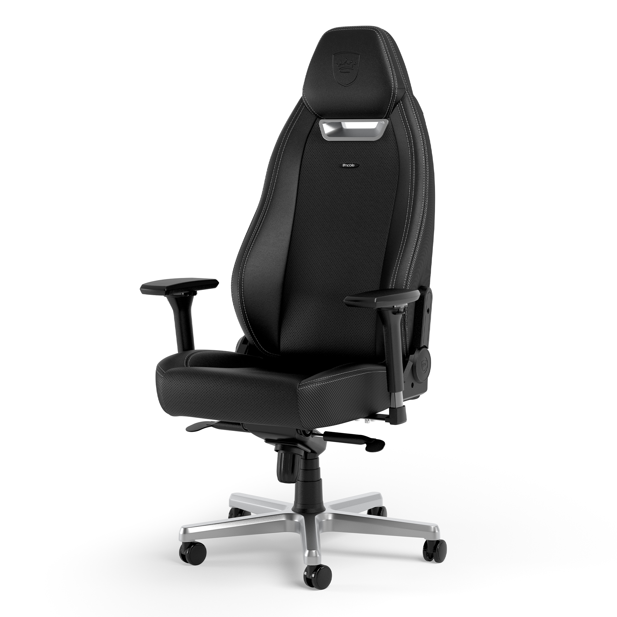 noblechairs LEGEND Gaming Chair – Sidabrinis Edition aprašymas - Prekės nuotrauka noblechairs LEGEND Gaming Chair – Sidabrinis Edition aprašymas - Prekės nuotrauka