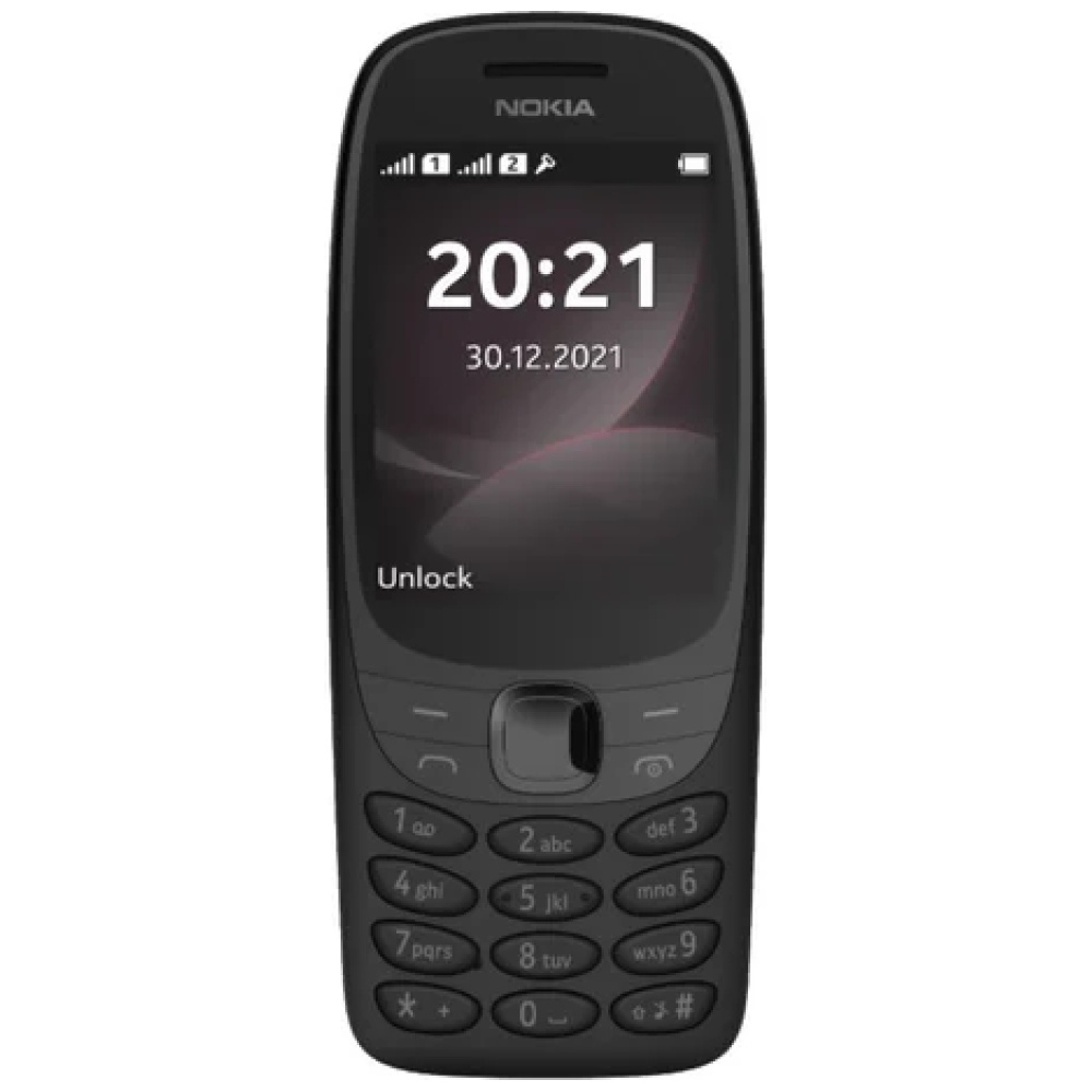 Nokia 6310 (TA-1607) Dual Sim Juodas aprašymas - Prekės nuotrauka