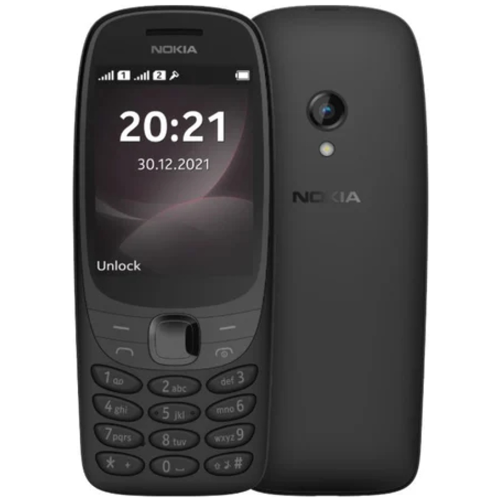 Nokia 6310 (TA-1607) Dual Sim Juodas aprašymas - Prekės nuotrauka