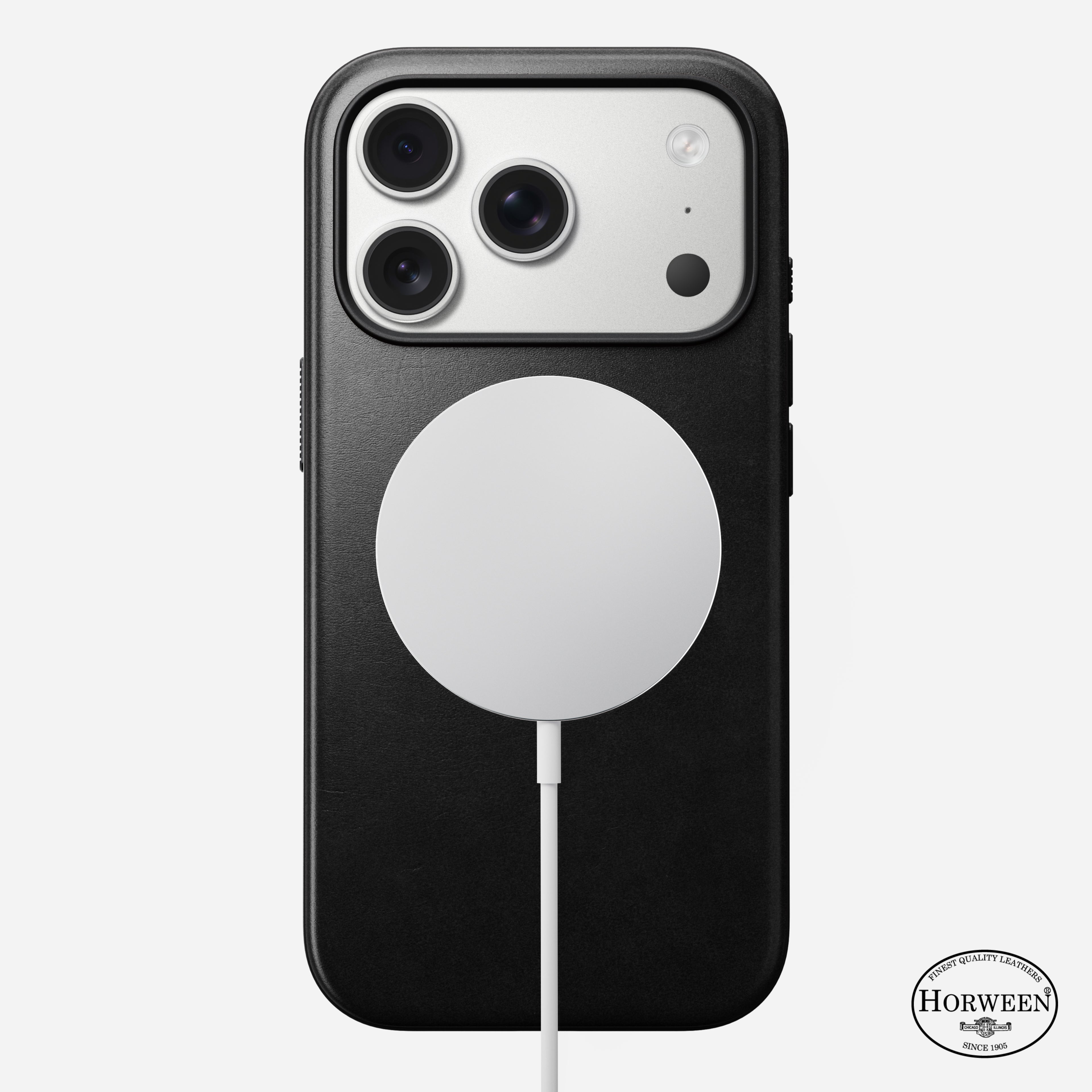 Burga Nomad Modern odinis dėklas, olde dublin (Horween) – iPhone 18 Pro/17 Pro aprašymas - Prekės nuotrauka