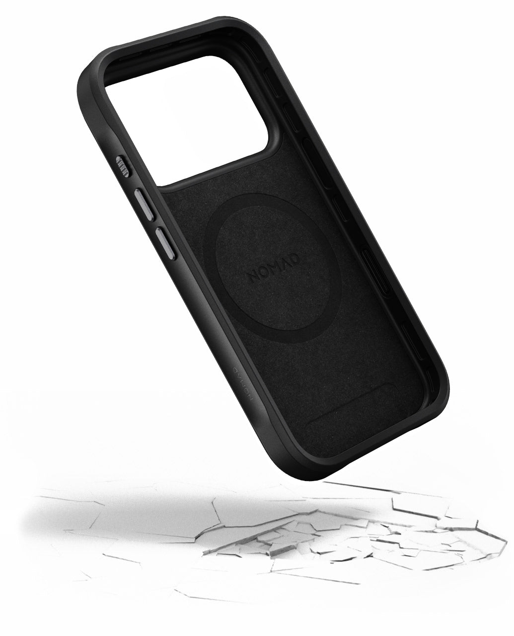 Nomad Rugged dėklas, balandra – iPhone 18 Pro/17 Pro aprašymas - Prekės nuotrauka