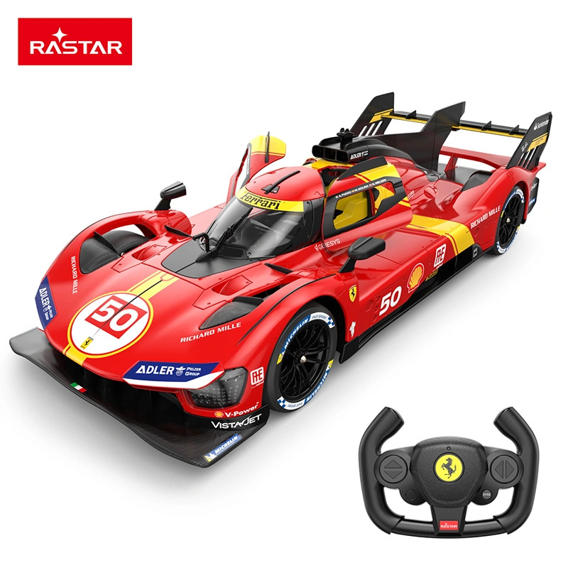 Nuotoliniu būdu valdomas automobilis Ferrari 499P R/C, mastelis 1:14, Rastar 10110 aprašymas - Prekės nuotrauka