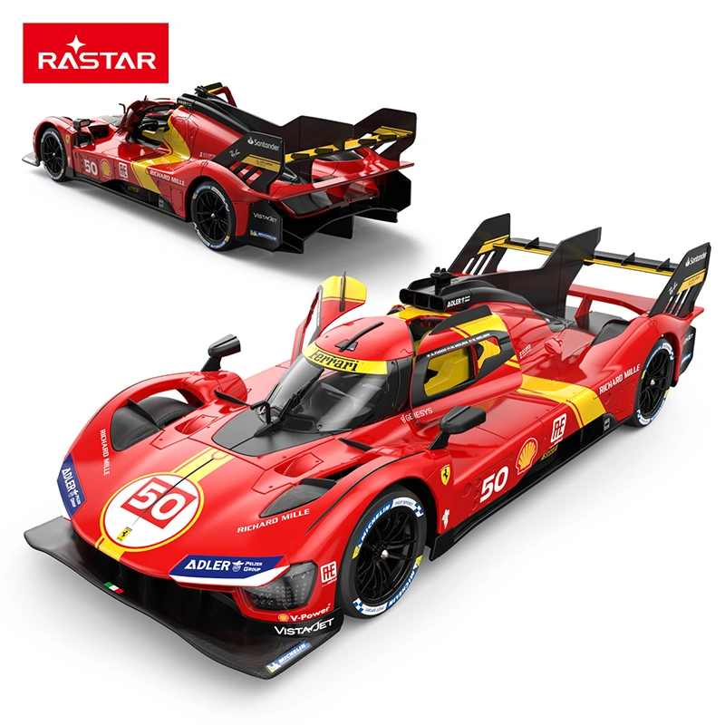Nuotoliniu būdu valdomas automobilis Ferrari 499P R/C, mastelis 1:14, Rastar 10110 aprašymas - Prekės nuotrauka