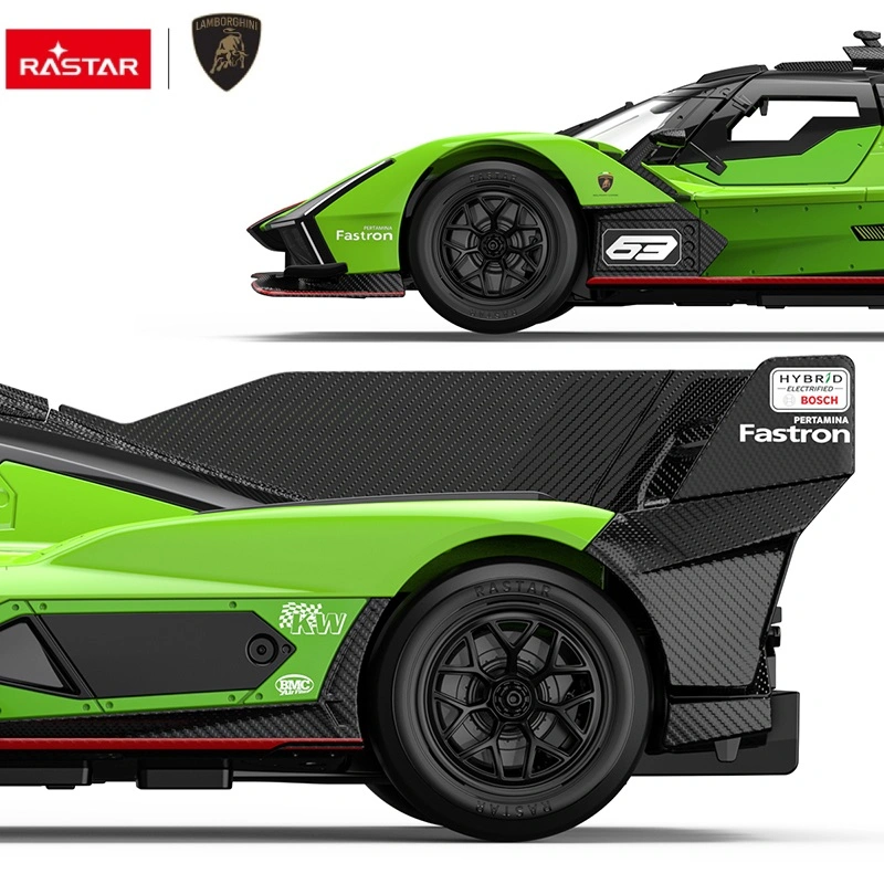 Nuotoliniu būdu valdomas automobilis Lamborghini SC63 LMDH R/C, mastelis 1:14, Rastar 10150 aprašymas - Prekės nuotrauka