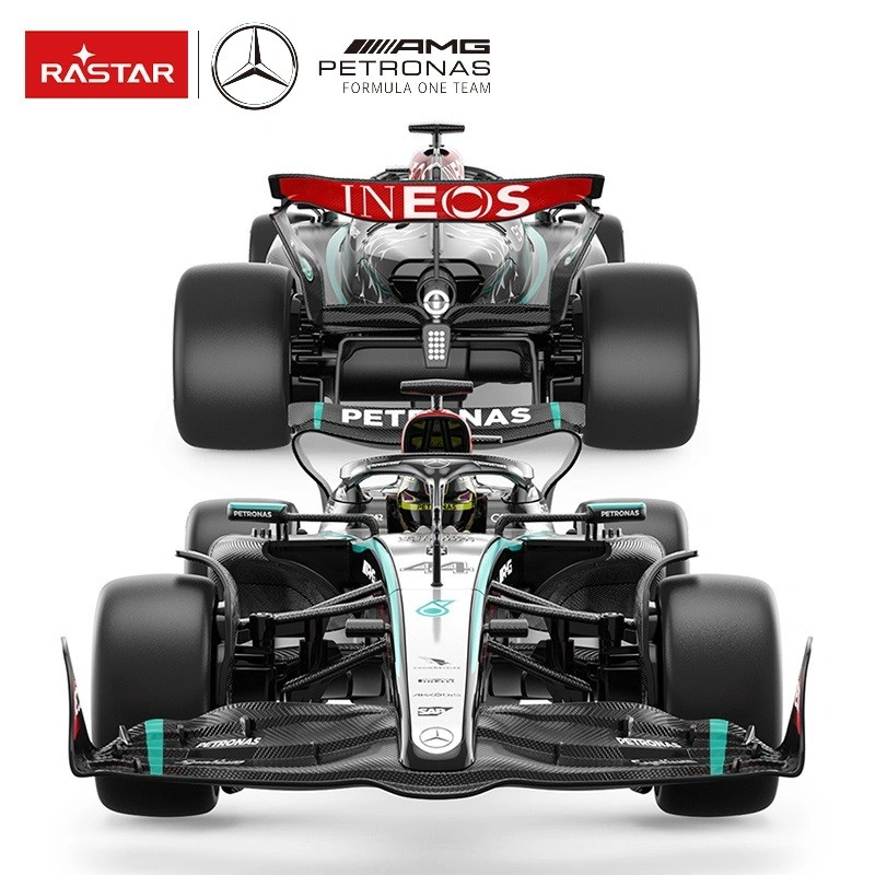 Nuotoliniu būdu valdomas automobilis Mercedes AMG F1 W15 E R/C, mastelis 1:12, Rastar 10250 aprašymas - Prekės nuotrauka