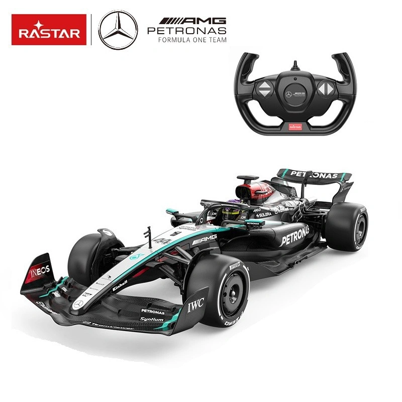 Nuotoliniu būdu valdomas automobilis Mercedes AMG F1 W15 E R/C, mastelis 1:12, Rastar 10250 aprašymas - Prekės nuotrauka