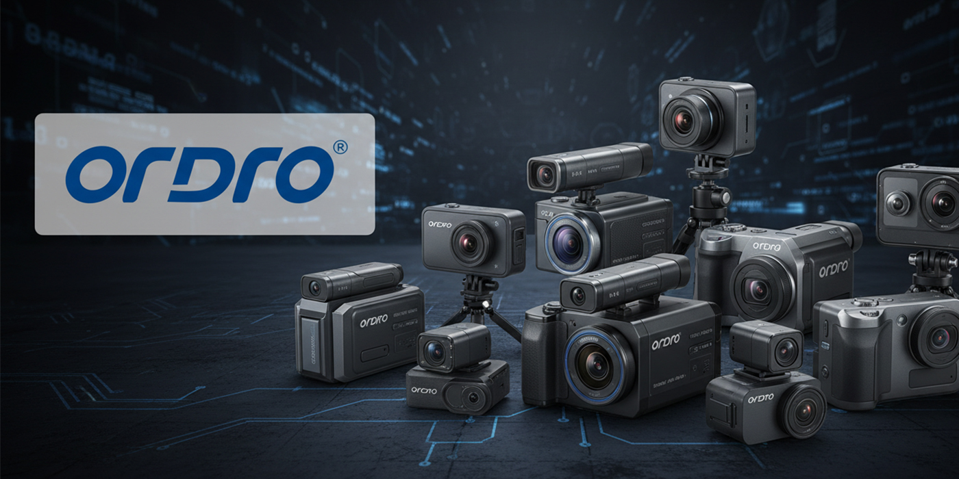 ORDRO EP7 FPV Head Wearable 4K 60fps camera pilka aprašymas - Prekės nuotrauka