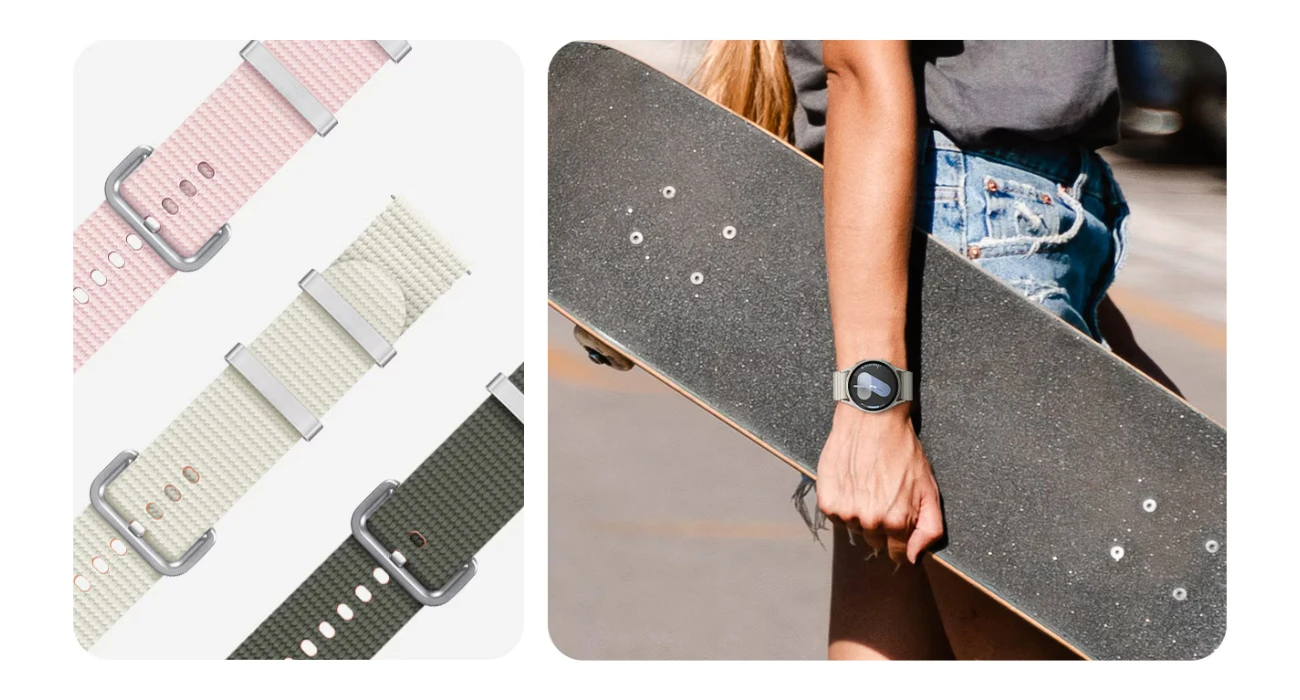 Originali apyrankė laikrodžiui Samsung Galaxy Watch 4 / 5 / 6 / 7 Athleisure Band (ET-SOL30SWEGEU) kreminė aprašymas - Prekės nuotrauka Originali apyrankė laikrodžiui Samsung Galaxy Watch 4 / 5 / 6 / 7 Athleisure Band (ET-SOL30SWEGEU) kreminė aprašymas - Prekės nuotrauka