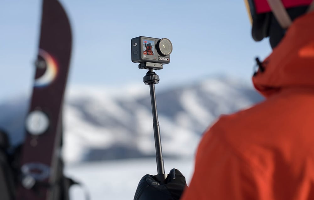 DJI Osmo Action 3 mini ilgintuvas aprašymas - Prekės nuotrauka DJI Osmo Action 3 mini ilgintuvas aprašymas - Prekės nuotrauka