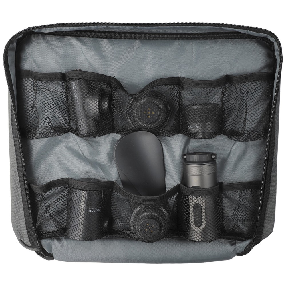 „Outdoolow“ daugiafunkcinė išorinė baterija „4smarts SnapKit 7-in-1“ 3500mAh juoda aprašymas - Prekės nuotrauka