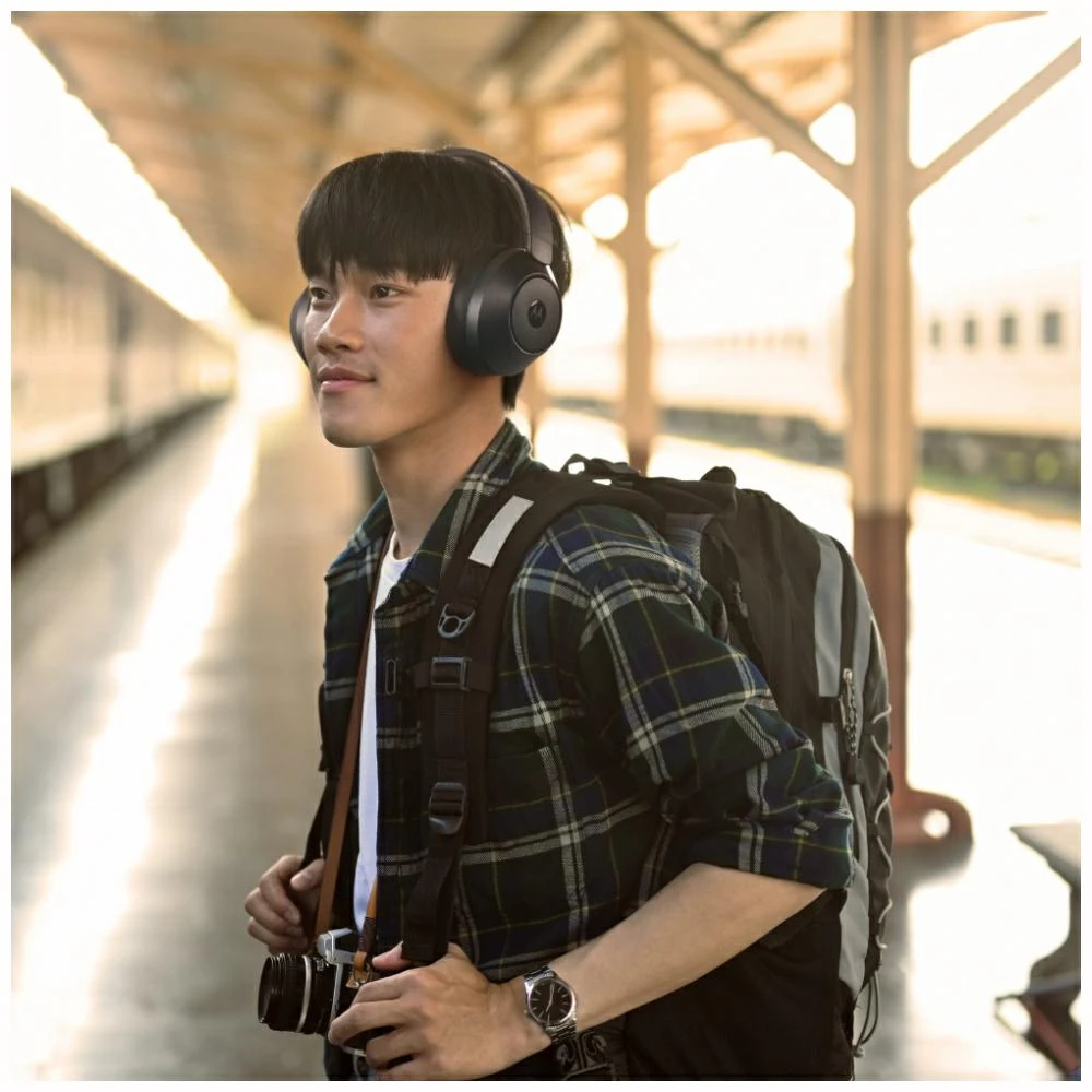 Over-ear Bluetooth ausinės Motorola XT800 ANC juodos spalvos aprašymas - Prekės nuotrauka Over-ear Bluetooth ausinės Motorola XT800 ANC juodos spalvos aprašymas - Prekės nuotrauka
