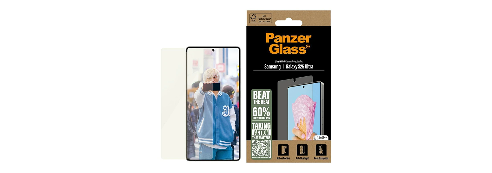 Panzer Glass PanzerGlass All-in-One itin platus grūdintas stiklas, skirtas Samsung Galaxy S25 Ultra aprašymas - Prekės nuotrauka Panzer Glass PanzerGlass All-in-One itin platus grūdintas stiklas, skirtas Samsung Galaxy S25 Ultra aprašymas - Prekės nuotrauka