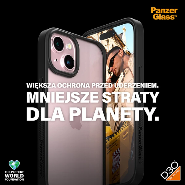 Panzer Glass PanzerGlass™ ClearCase su D3O iPhone 15 Plus aprašymas - Prekės nuotrauka Panzer Glass PanzerGlass™ ClearCase su D3O iPhone 15 Plus aprašymas - Prekės nuotrauka
