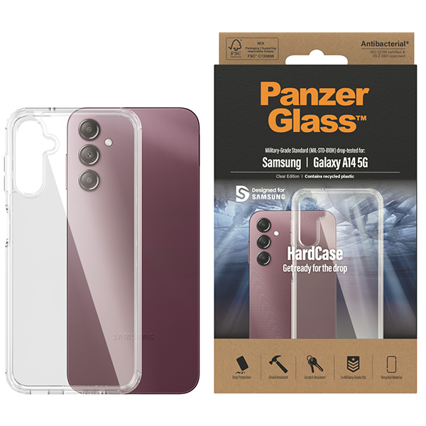 Panzer Glass PanzerGlass | HardCase | Samsung | Galaxy A14 5G | Transparent aprašymas - Prekės nuotrauka