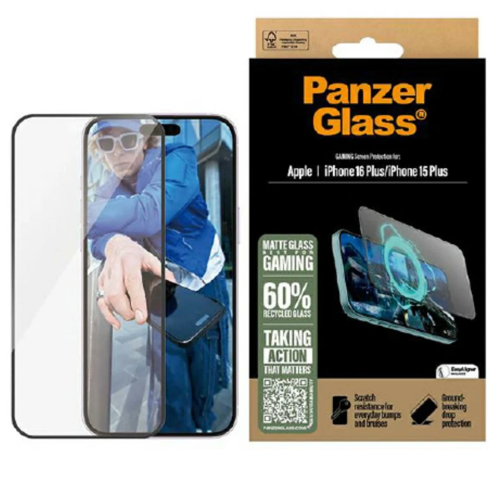 Panzer Glass PanzerGlass žaidimų ekrano apsauga Apple iPhone 16 Plus 6.7 Panzer Glass PanzerGlass žaidimų ekrano apsauga Apple iPhone 16 Plus 6.7
