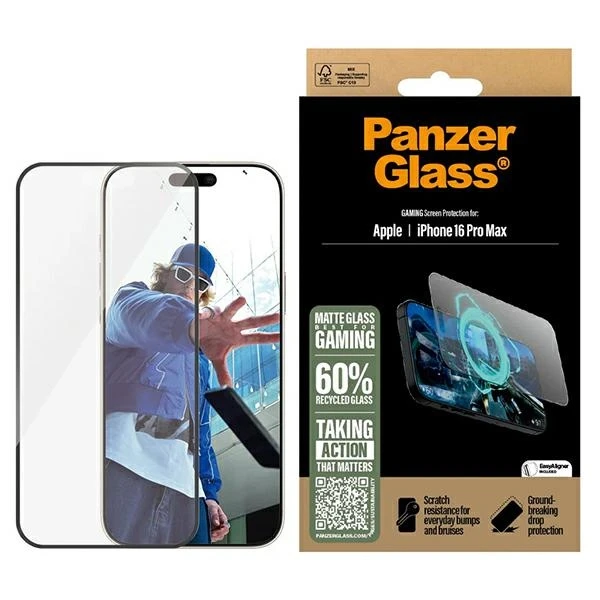 Panzer Glass PanzerGlass žaidimų ekrano apsauga Apple iPhone 16 Pro Max 6.9 Panzer Glass PanzerGlass žaidimų ekrano apsauga Apple iPhone 16 Pro Max 6.9