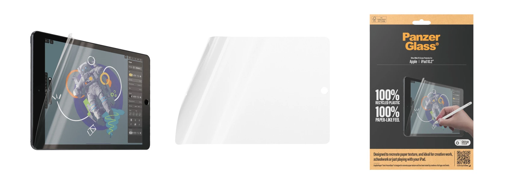 Panzer Glass PanzerGlass GraphicPaper plėvelė Apple iPad 10.2 Panzer Glass PanzerGlass GraphicPaper plėvelė Apple iPad 10.2