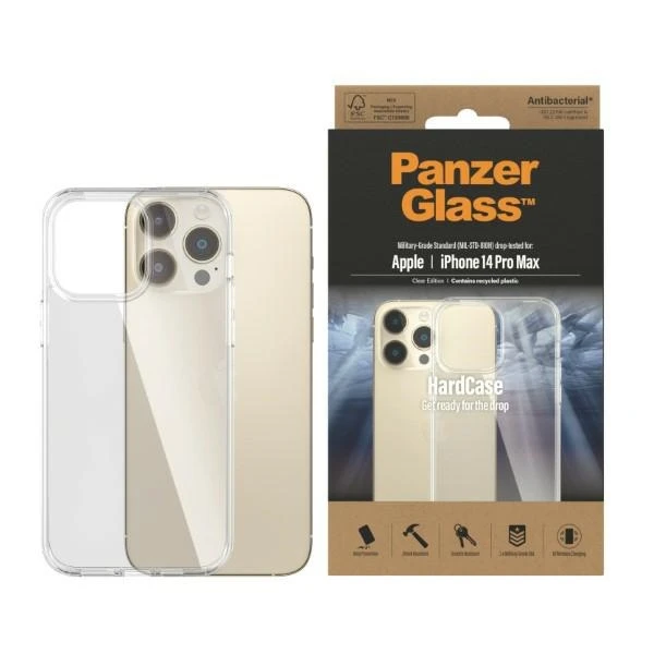 Panzer Glass PanzerGlass | Kietas dėklas | Apple | iPhone 14 Pro Max | Išvalyti | Suderinamas su belaidžiu įkrovimu; 100% perdirbta rėmo medžiaga aprašymas - Prekės nuotrauka Panzer Glass PanzerGlass | Kietas dėklas | Apple | iPhone 14 Pro Max | Išvalyti | Suderinamas su belaidžiu įkrovimu; 100% perdirbta rėmo medžiaga aprašymas - Prekės nuotrauka