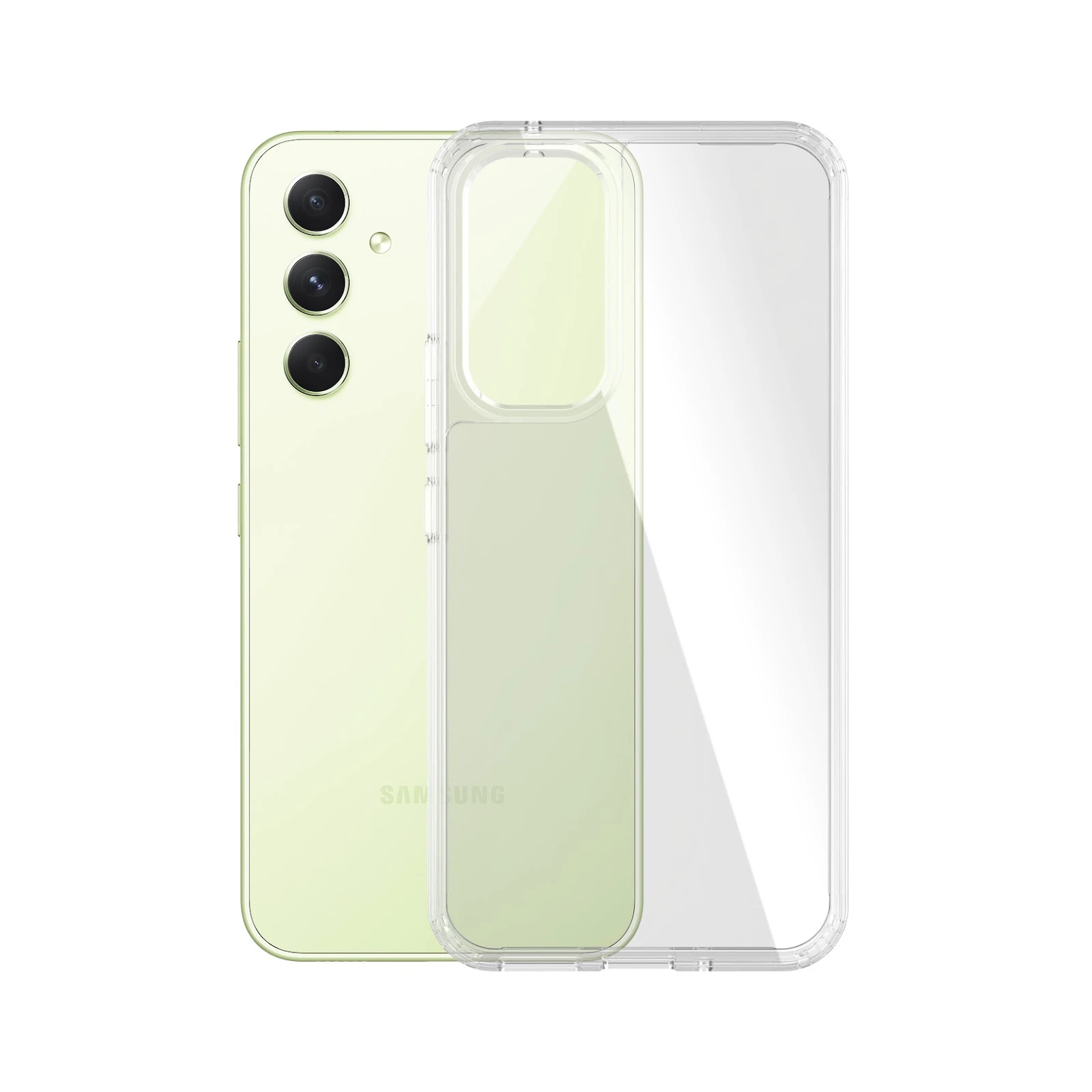 Panzer Glass PanzerGlass Hardantibacterial Military Grade certified Samsung Galaxy A54 5G - dėklas telefonui skaidrus aprašymas - Prekės nuotrauka