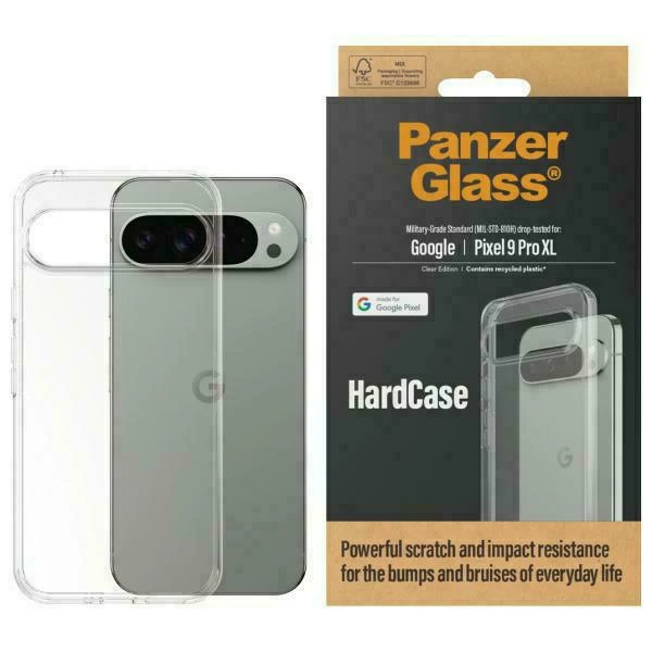 Panzer Glass PanzerGlass HardCase Google Pixel 9 Pro XL dėklas telefonui juodos spalvos 1266 aprašymas - Prekės nuotrauka
