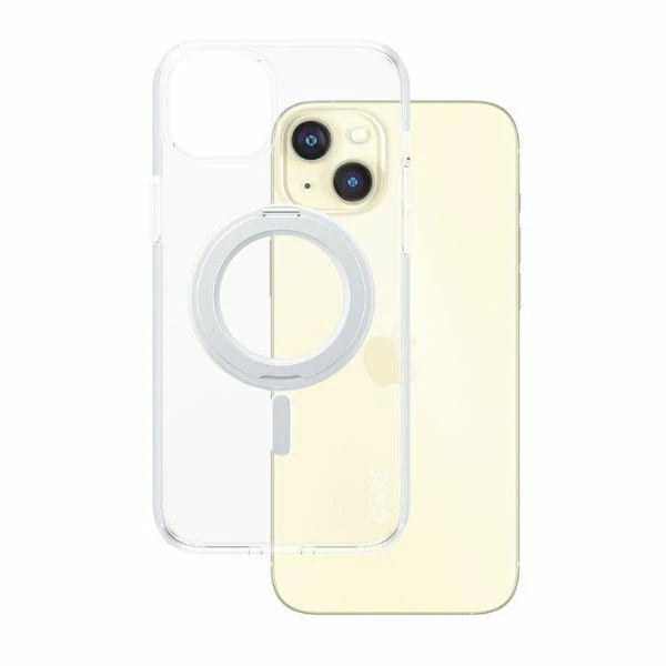Panzer Glass PanzerGlass Kickstand MagSafe Apple iPhone 15 Plus - sidabrinis aprašymas - Prekės nuotrauka