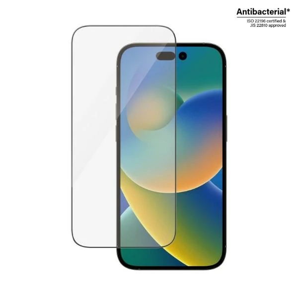 Panzer Glass PanzerGlass | Ekrano apsauga | Apple | iPhone 14 Pro | Stiklas | Skaidrus | Itin platus pritaikymas aprašymas - Prekės nuotrauka Panzer Glass PanzerGlass | Ekrano apsauga | Apple | iPhone 14 Pro | Stiklas | Skaidrus | Itin platus pritaikymas aprašymas - Prekės nuotrauka