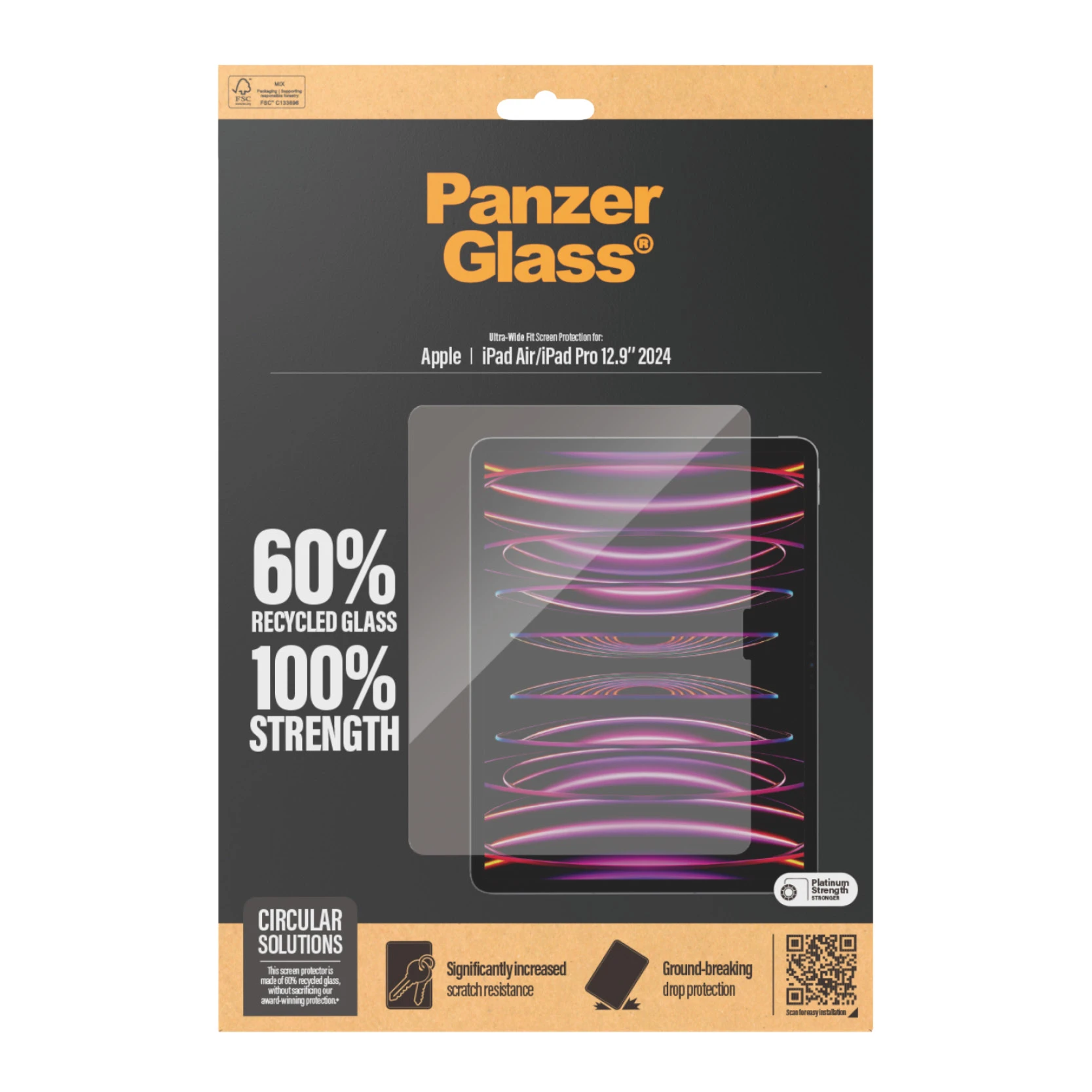 Panzer Glass PanzerGlass Ultra-Wide Fit | 2835 | 13 colių | Ekrano apsauga | Apple iPad Air 13'' (2024) / Apple iPad Pro 13'' (2024) | Skaidrus aprašymas - Prekės nuotrauka Panzer Glass PanzerGlass Ultra-Wide Fit | 2835 | 13 colių | Ekrano apsauga | Apple iPad Air 13'' (2024) / Apple iPad Pro 13'' (2024) | Skaidrus aprašymas - Prekės nuotrauka
