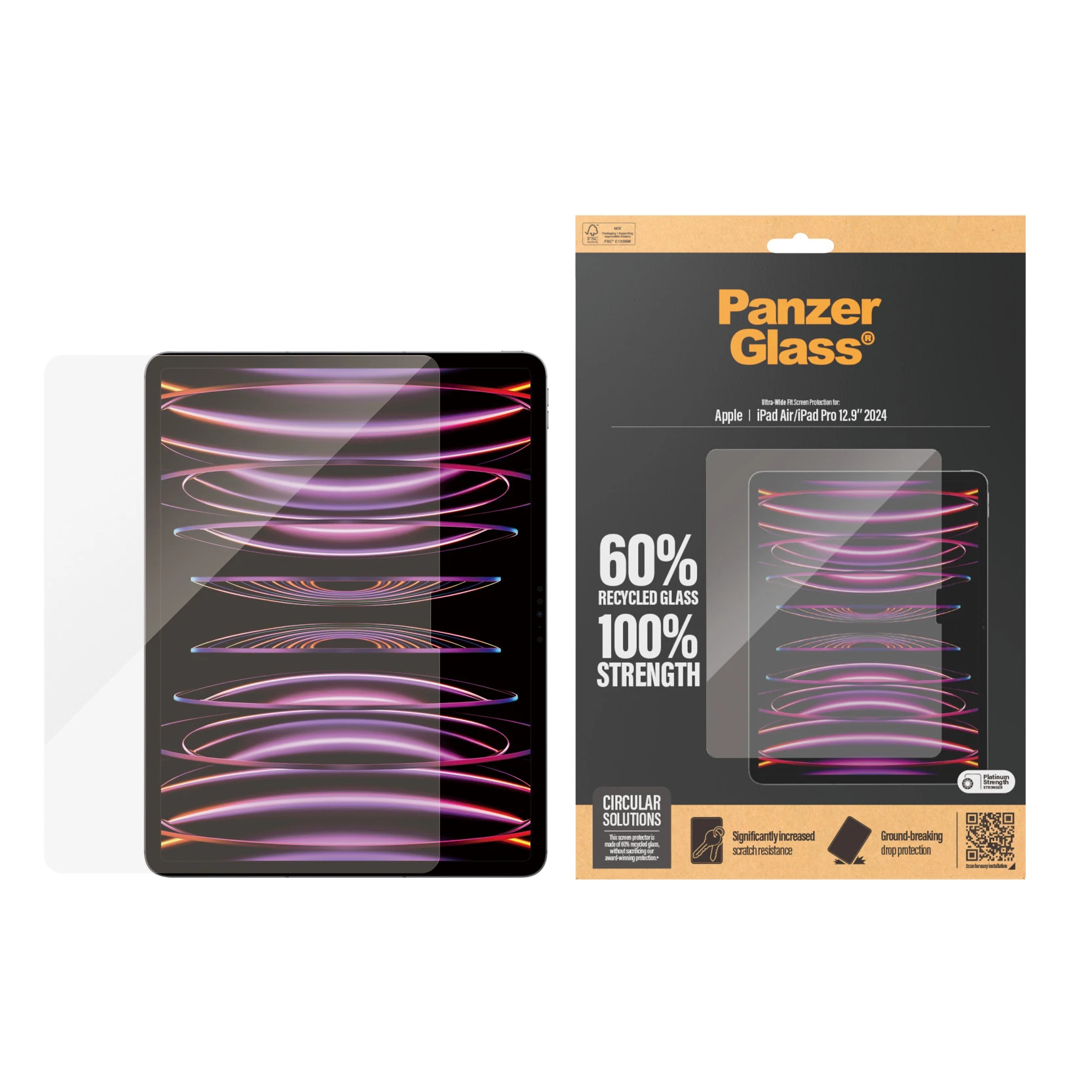 Panzer Glass PanzerGlass Ultra-Wide Fit | 2835 | 13 colių | Ekrano apsauga | Apple iPad Air 13'' (2024) / Apple iPad Pro 13'' (2024) | Skaidrus aprašymas - Prekės nuotrauka Panzer Glass PanzerGlass Ultra-Wide Fit | 2835 | 13 colių | Ekrano apsauga | Apple iPad Air 13'' (2024) / Apple iPad Pro 13'' (2024) | Skaidrus aprašymas - Prekės nuotrauka