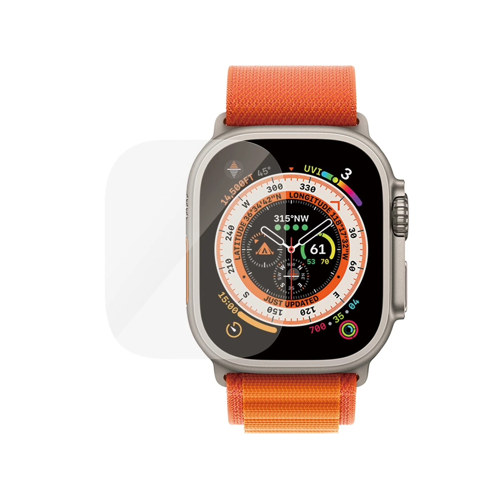 Panzer Glass PanzerGlass Apple Watch Ultra AB ekrano apsauga aprašymas - Prekės nuotrauka Panzer Glass PanzerGlass Apple Watch Ultra AB ekrano apsauga aprašymas - Prekės nuotrauka