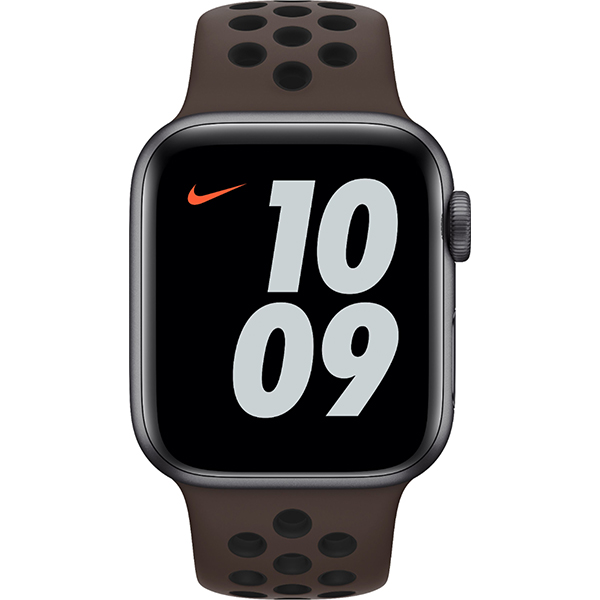 Dirželis Apple Watch MJ6J3AM/A 38/40/41mm Nike Sport Brand ironstone-juodas aprašymas - Prekės nuotrauka