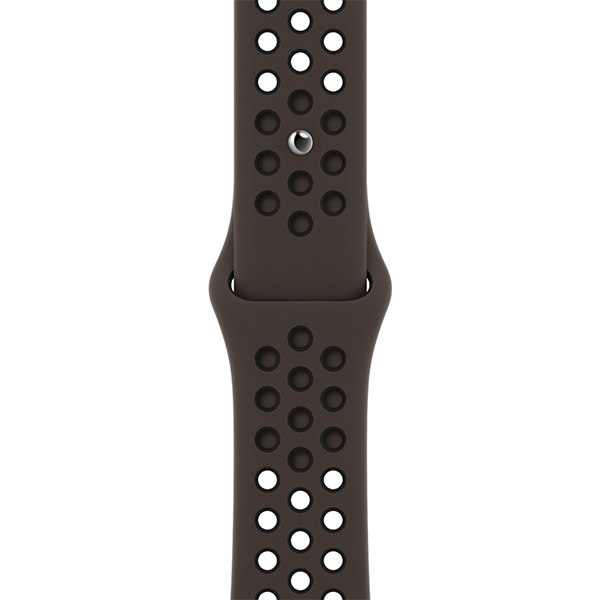 Dirželis Apple Watch MJ6J3AM/A 38/40/41mm Nike Sport Brand ironstone-juodas aprašymas - Prekės nuotrauka