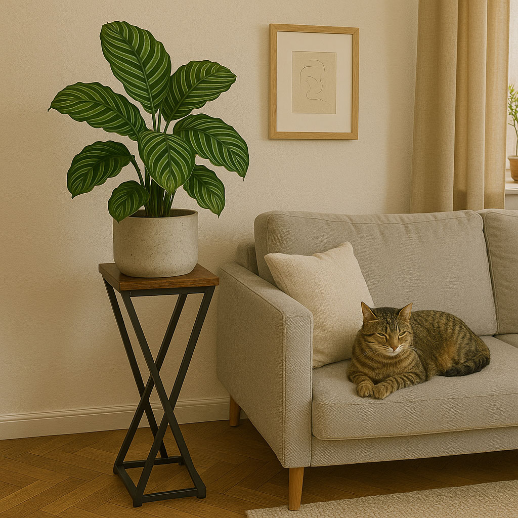 Pastatomas gėlių stovas dekoracijoms, geometrinis, lofto stiliaus, ModernHome aprašymas - Prekės nuotrauka