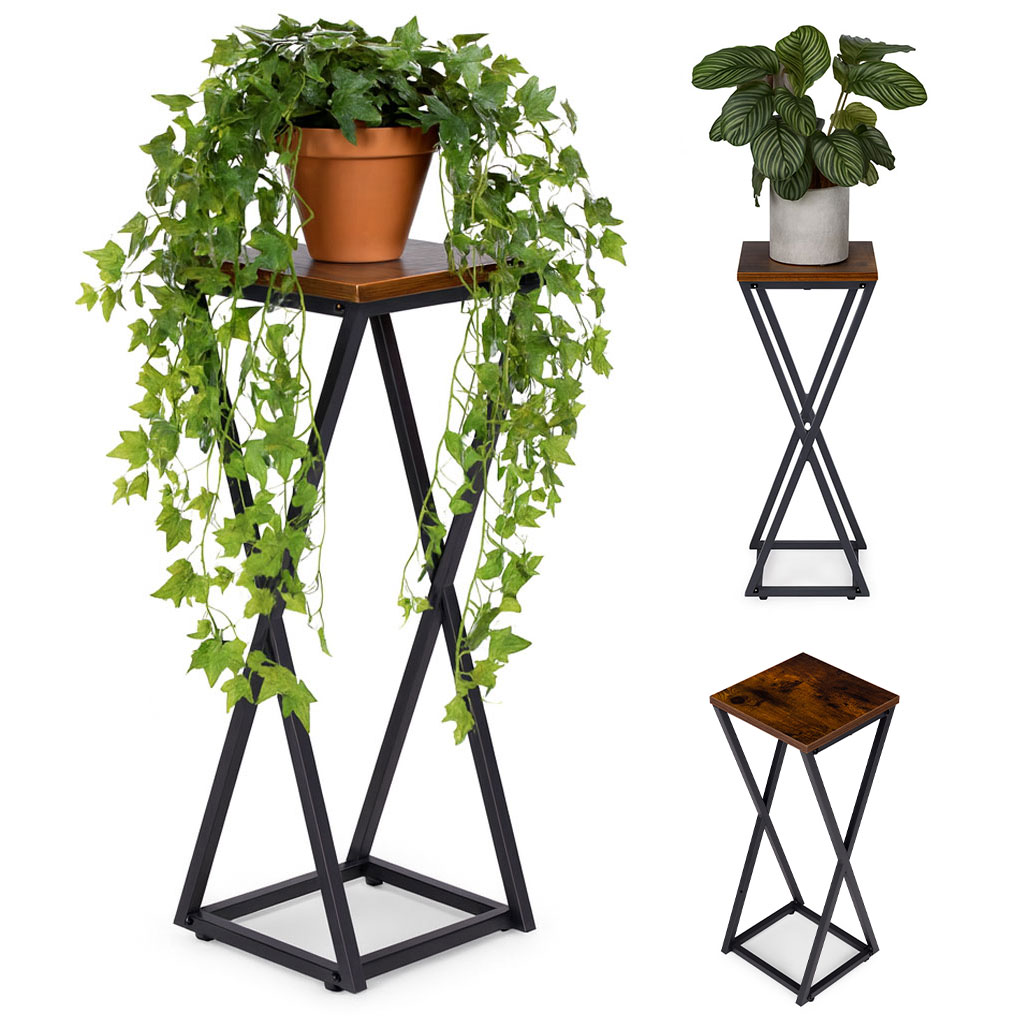 Pastatomas gėlių stovas dekoracijoms, geometrinis, lofto stiliaus, ModernHome aprašymas - Prekės nuotrauka