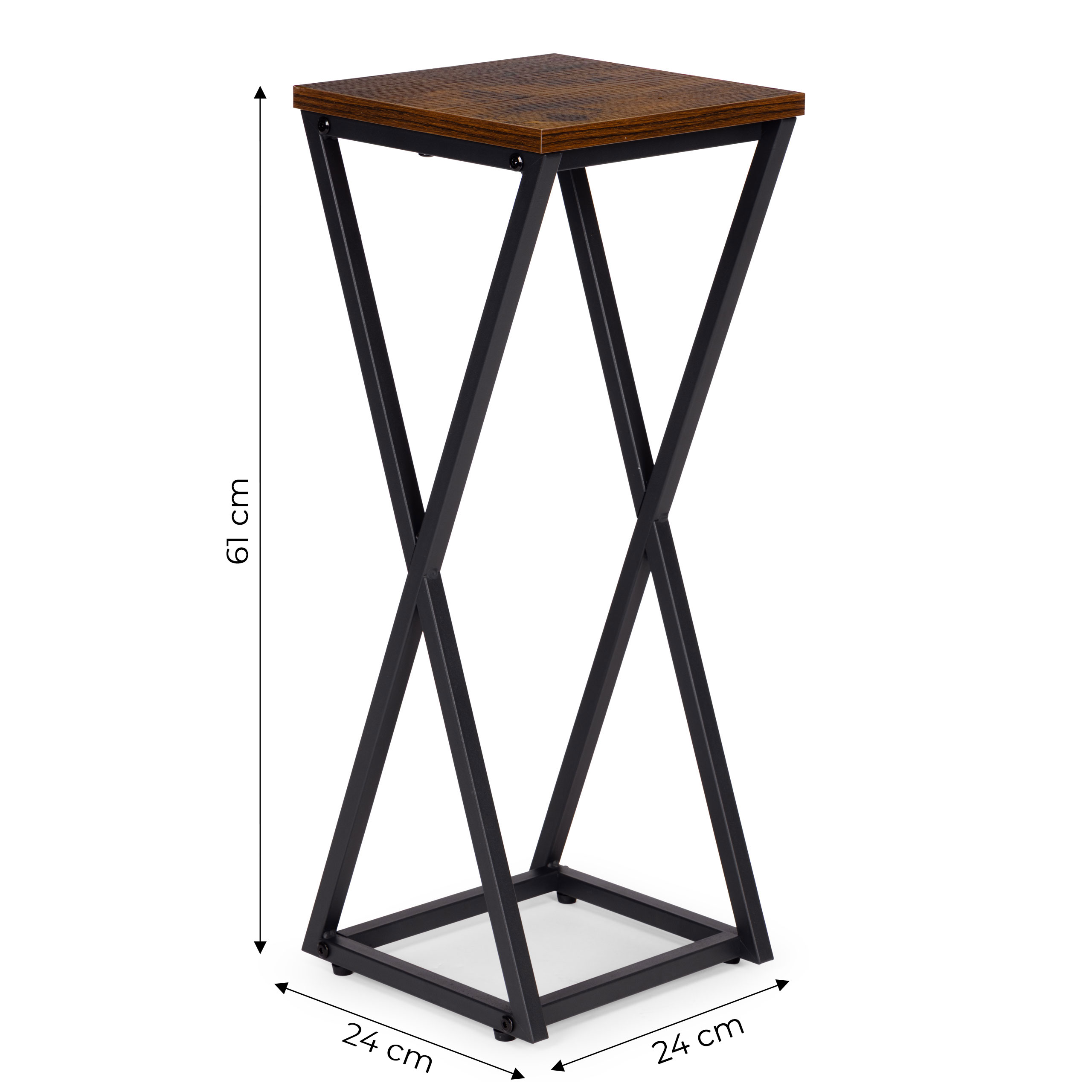 Pastatomas gėlių stovas dekoracijoms, geometrinis, lofto stiliaus, ModernHome aprašymas - Prekės nuotrauka