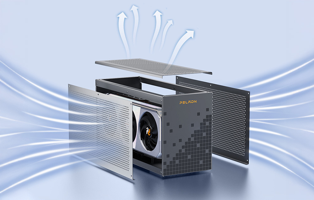 Peladn X-2 Thunderbolt 3 docking station aprašymas - Prekės nuotrauka