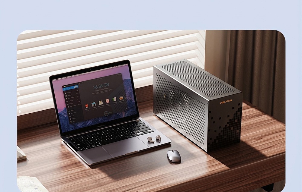 Peladn X-2 Thunderbolt 3 docking station aprašymas - Prekės nuotrauka