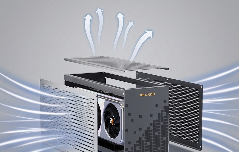 Peladn X-2 Thunderbolt 3 docking station aprašymas - Prekės nuotrauka