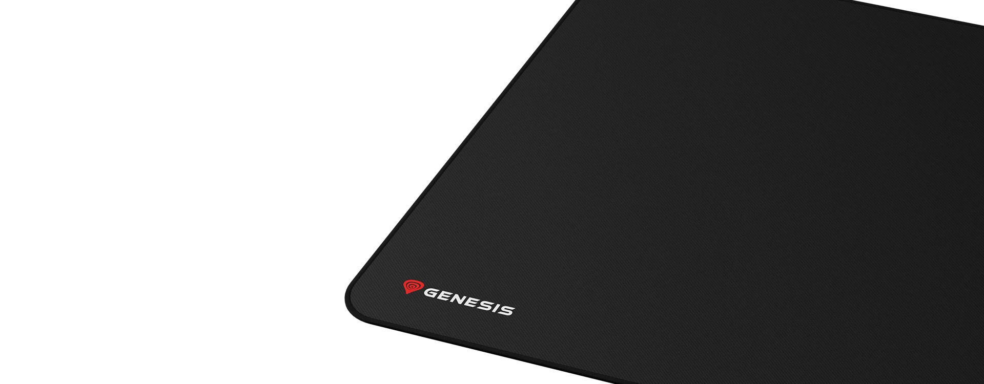 Pelės kilimėlis | Genesis Carbon 500 XL LOGO 400 x 500 mm | Juodas aprašymas - Prekės nuotrauka