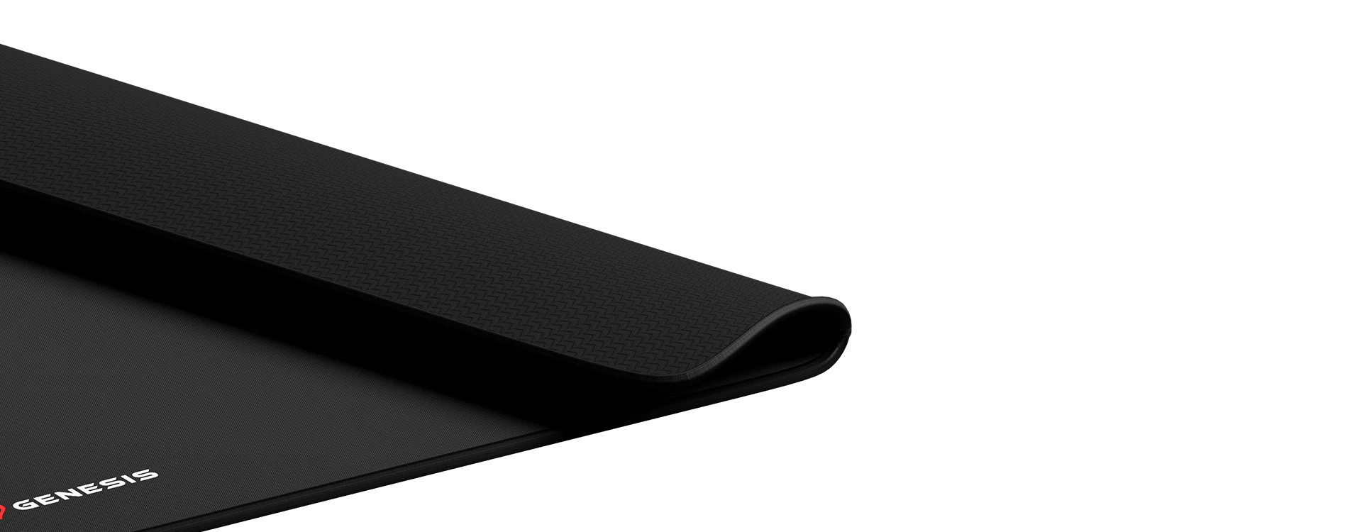 Pelės kilimėlis | Genesis Carbon 500 XL LOGO 400 x 500 mm | Juodas aprašymas - Prekės nuotrauka
