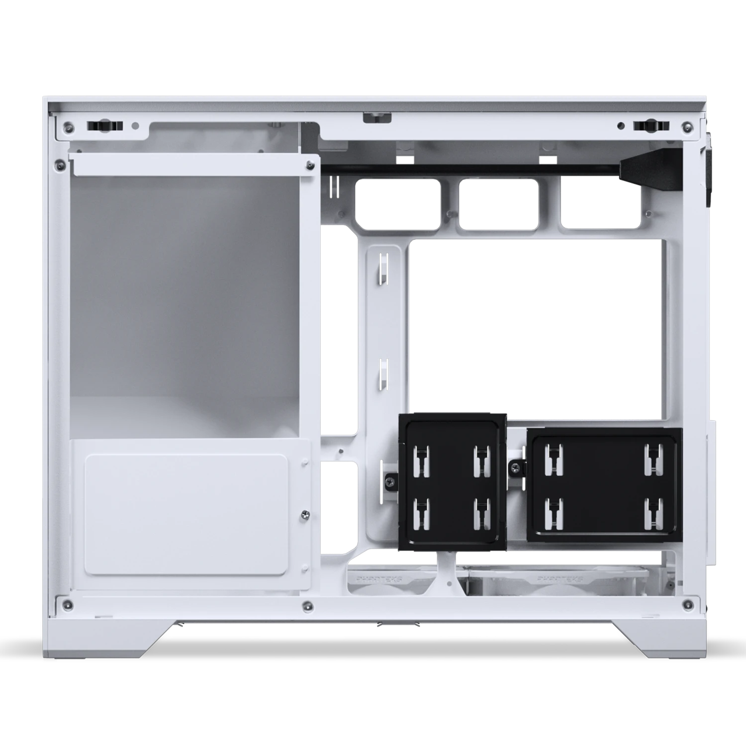 Phanteks XT V3 PC Case, Mini Case, mATX, Tempered Glass – including 3x 120mm Fans, Baltas aprašymas - Prekės nuotrauka
