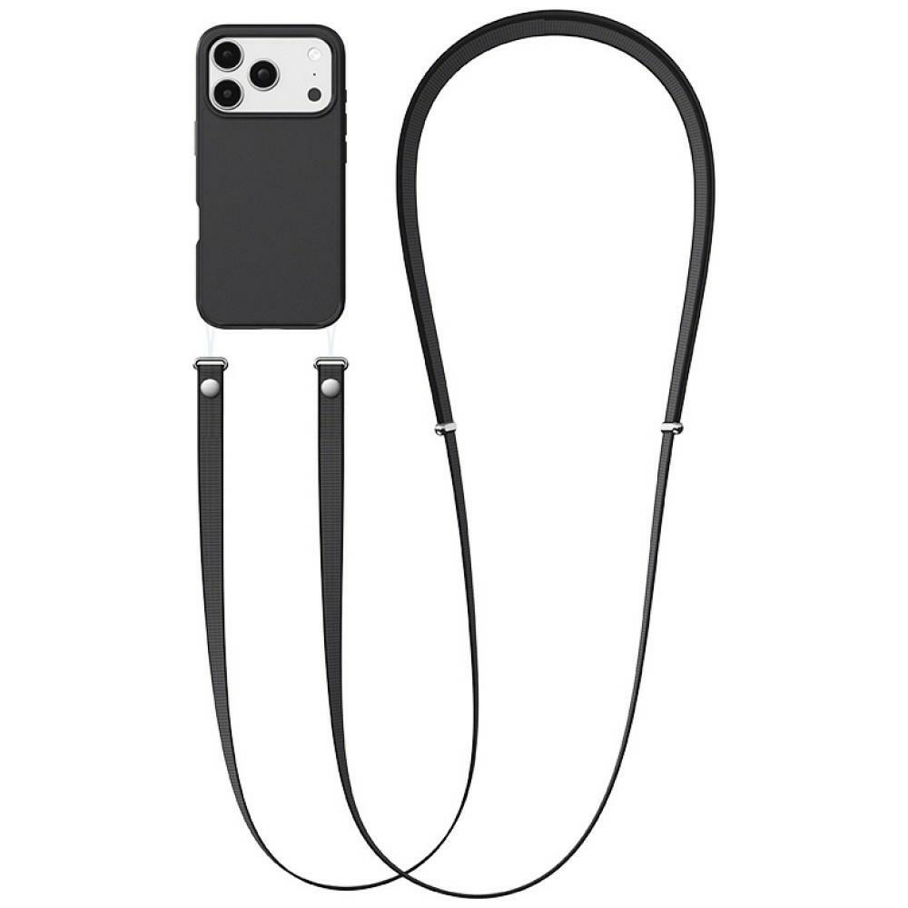 Phone lanyard Usams ZB360 1.08–2.08m juodos spalvos aprašymas - Prekės nuotrauka Phone lanyard Usams ZB360 1.08–2.08m juodos spalvos aprašymas - Prekės nuotrauka
