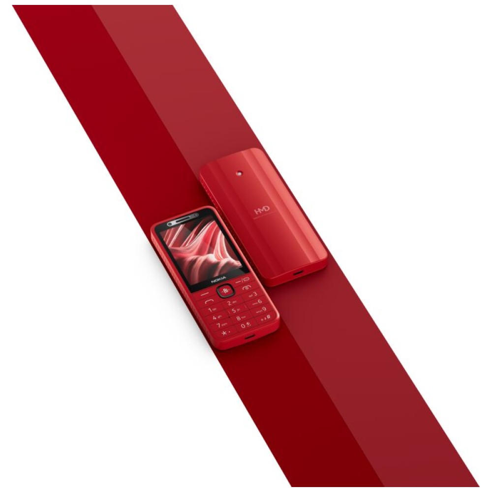 Nokia 215 4G TA-1743 Dual SIM Raudona aprašymas - Prekės nuotrauka