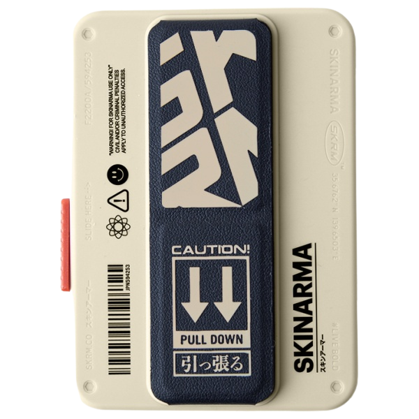 Dėklas Piniginė Skinarma Mirage Spunk Magnetic Grip Stand dramblio kaulo spalvos aprašymas - Prekės nuotrauka