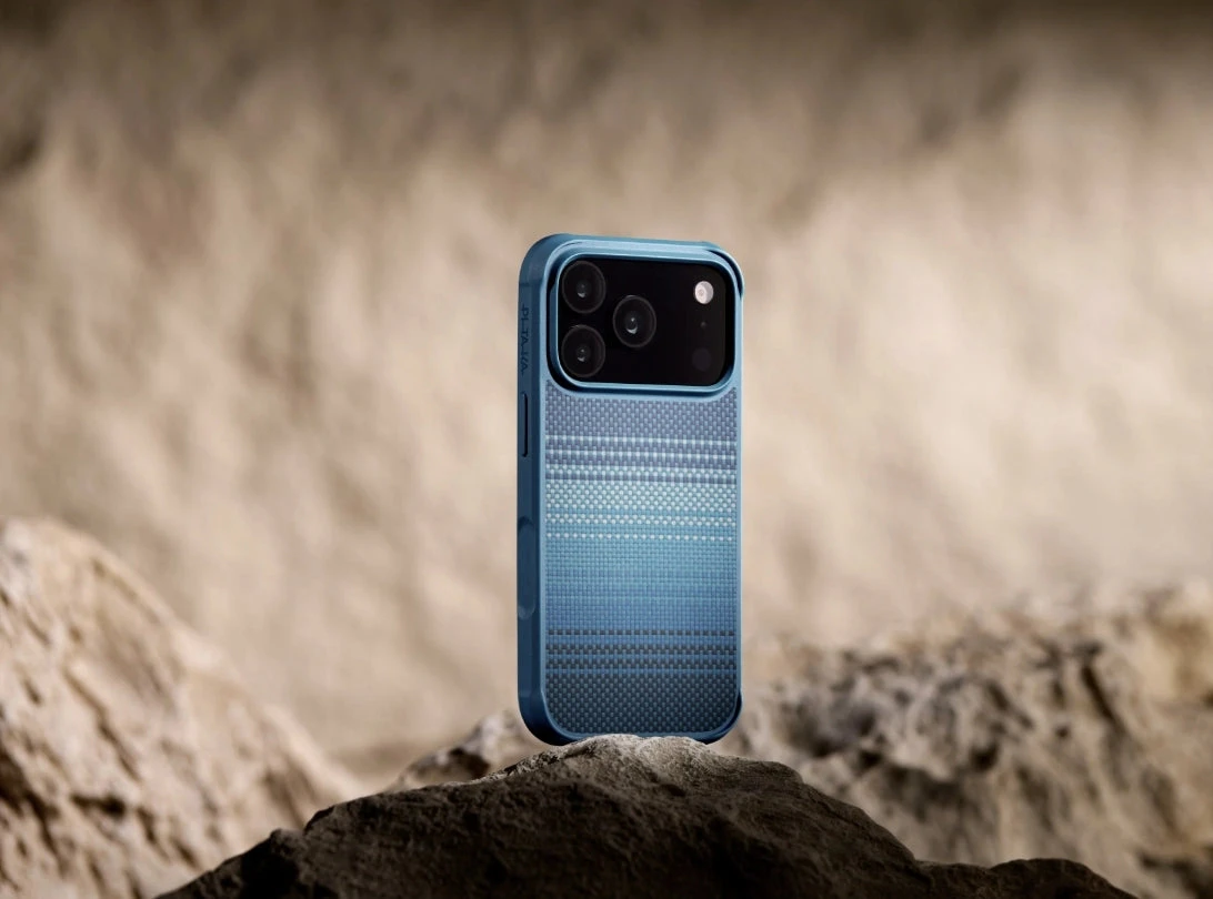 Dėklas Pitaka Aramid ProGuard Case Apple iPhone 17 Pro Max, moonrise aprašymas - Prekės nuotrauka Dėklas Pitaka Aramid ProGuard Case Apple iPhone 17 Pro Max, moonrise aprašymas - Prekės nuotrauka