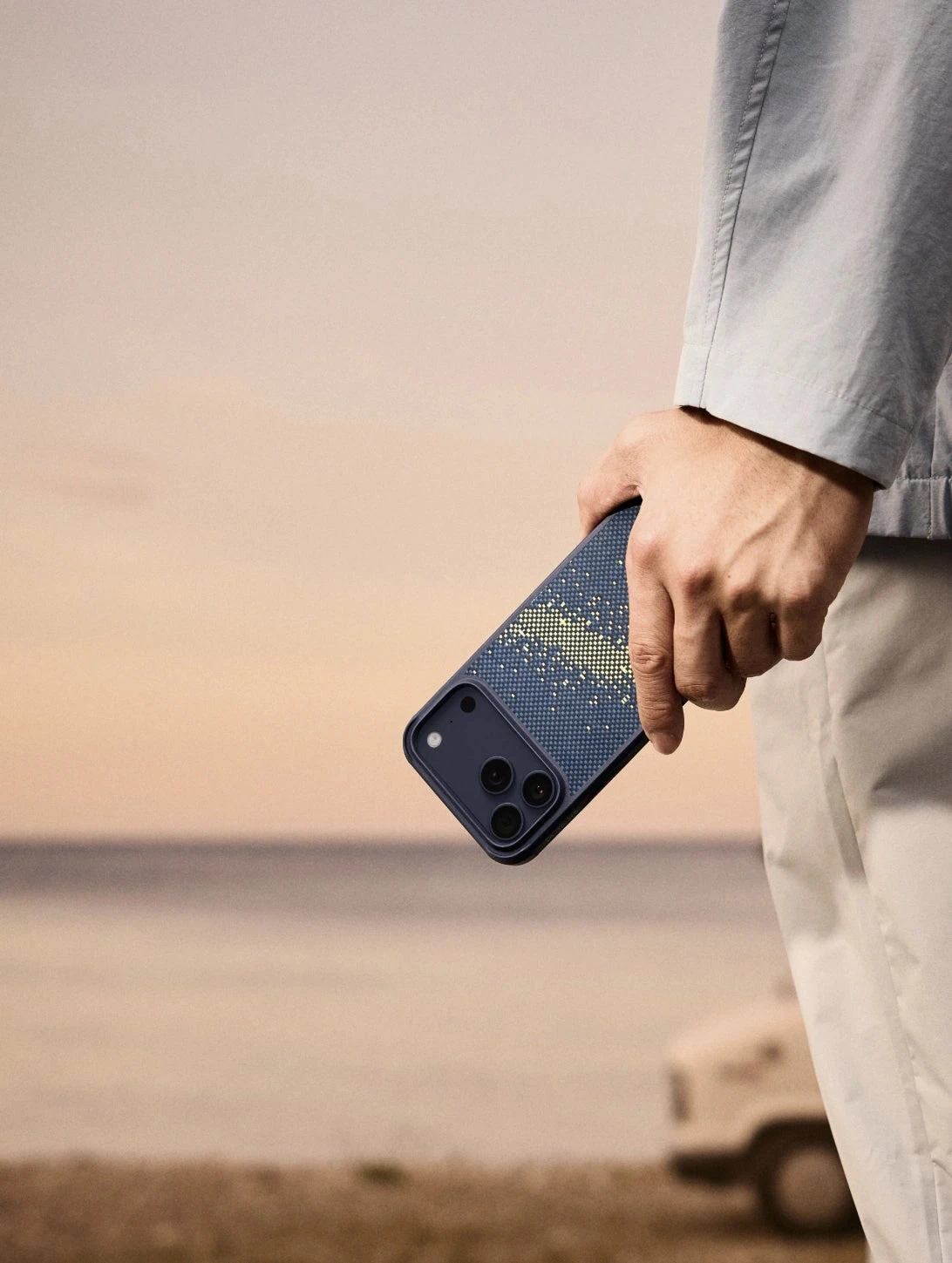 Pitaka Aramid ProGuard dėklas Apple iPhone 17 Pro, milky way galaxy aprašymas - Prekės nuotrauka
